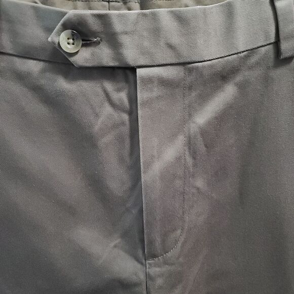 Jos. A. Bank Mens Pants Khaki Size 36Wx32L 100% Cotton Pockets Belt Loops Zipper - Picture 8 of 12